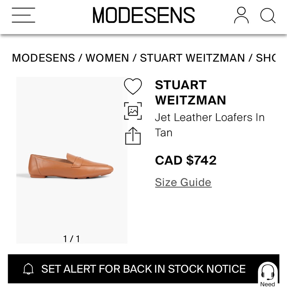 Stuart Weitzman Jet Loafer